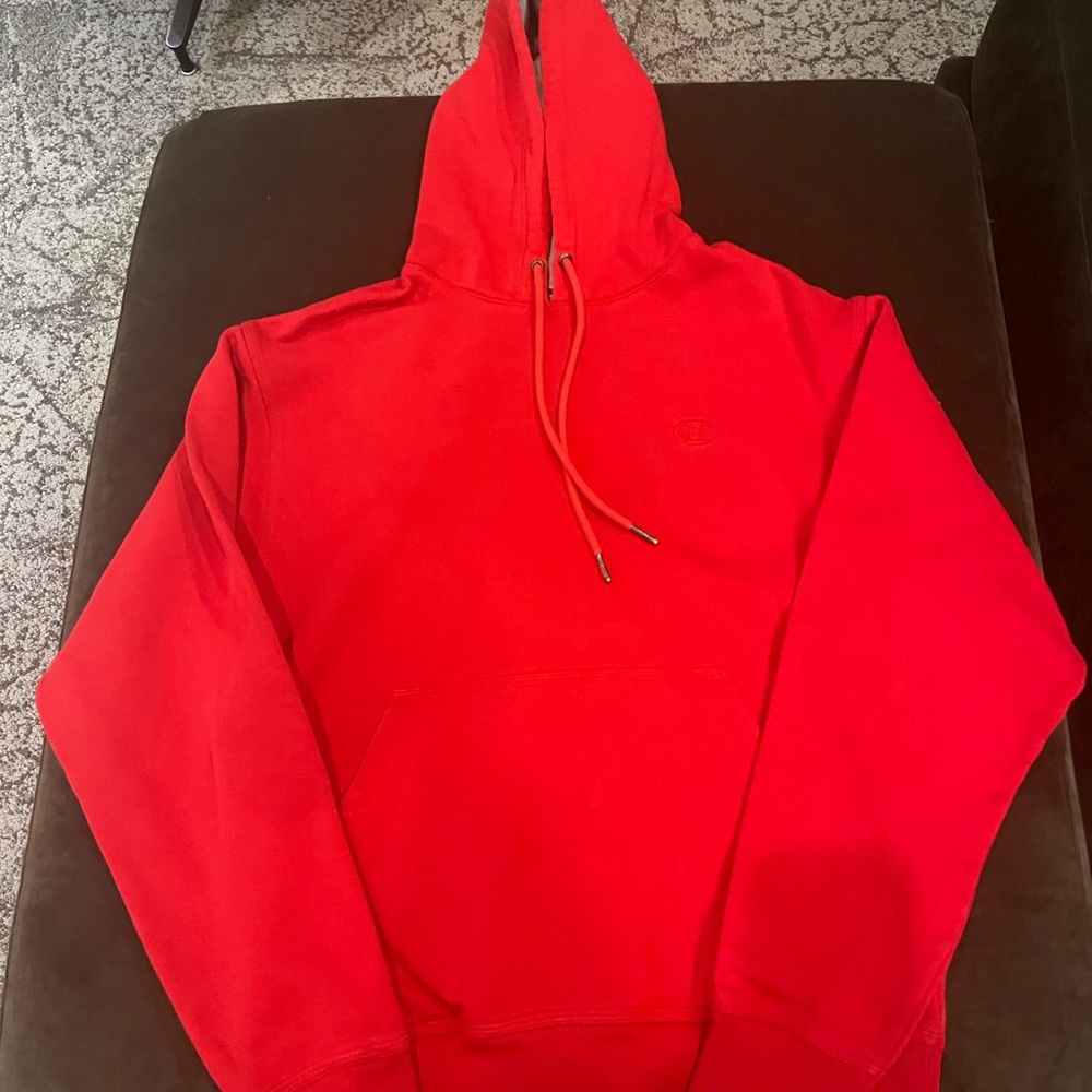 Red Champion Sweatshirt
